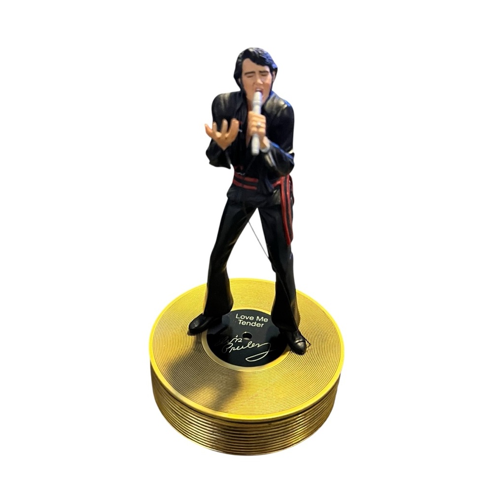 Elvis Presley Figurine on Music Box